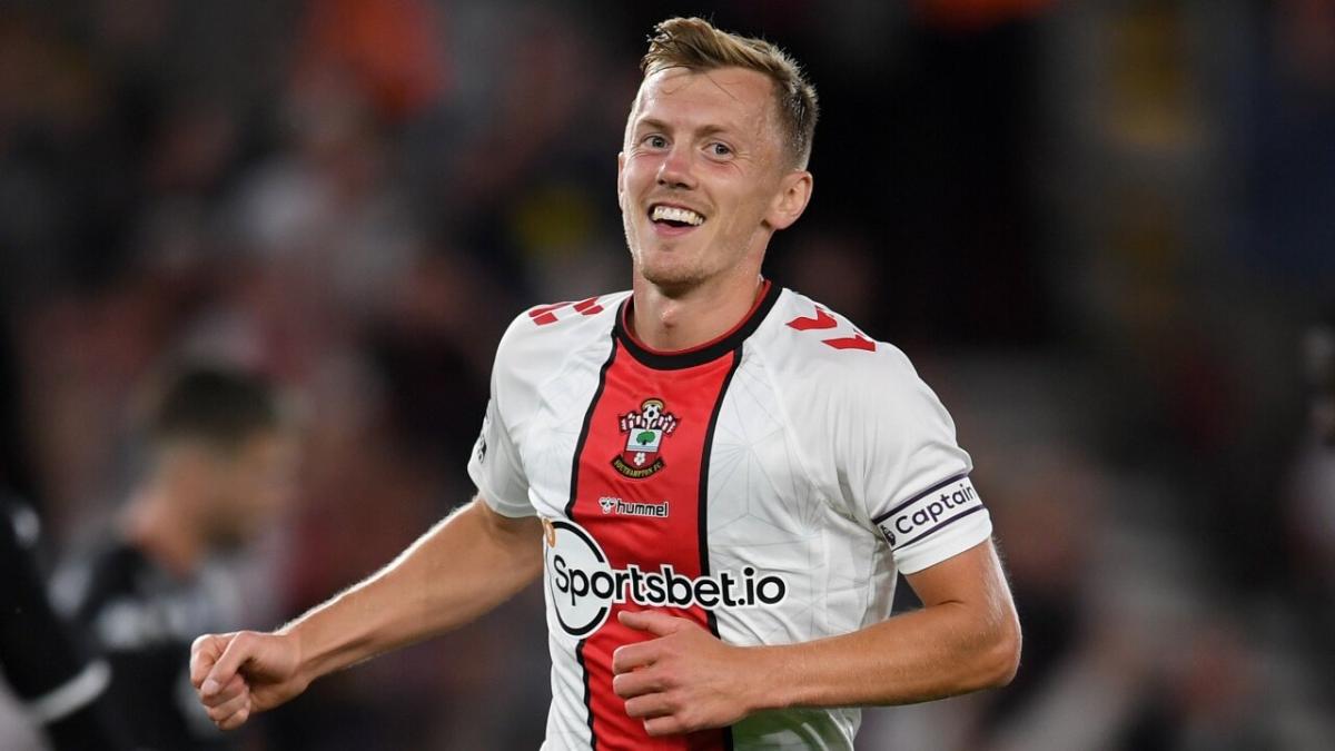 Souhampton and England midfielder James Ward-Prowse